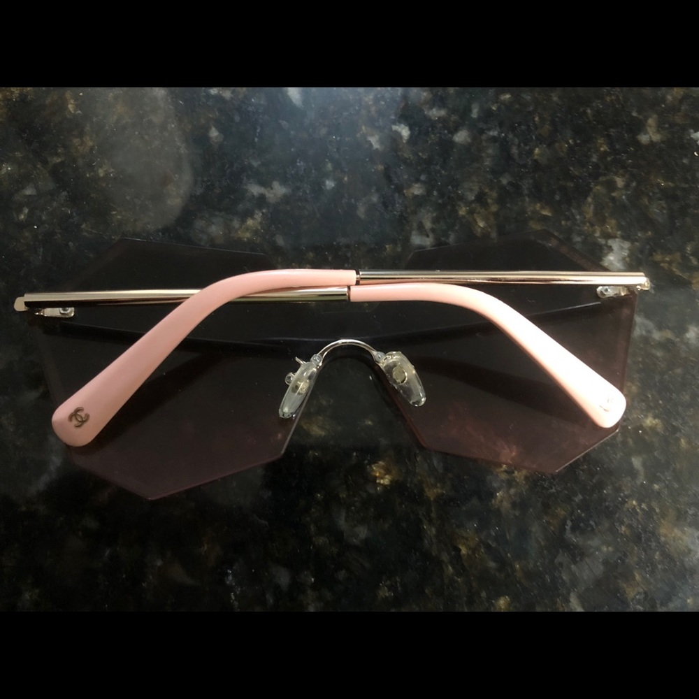 Chanel sunglasses pink